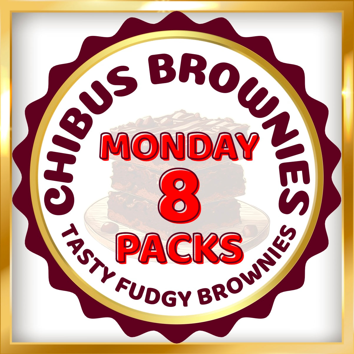 Hétfő 8 Pack Brownies 