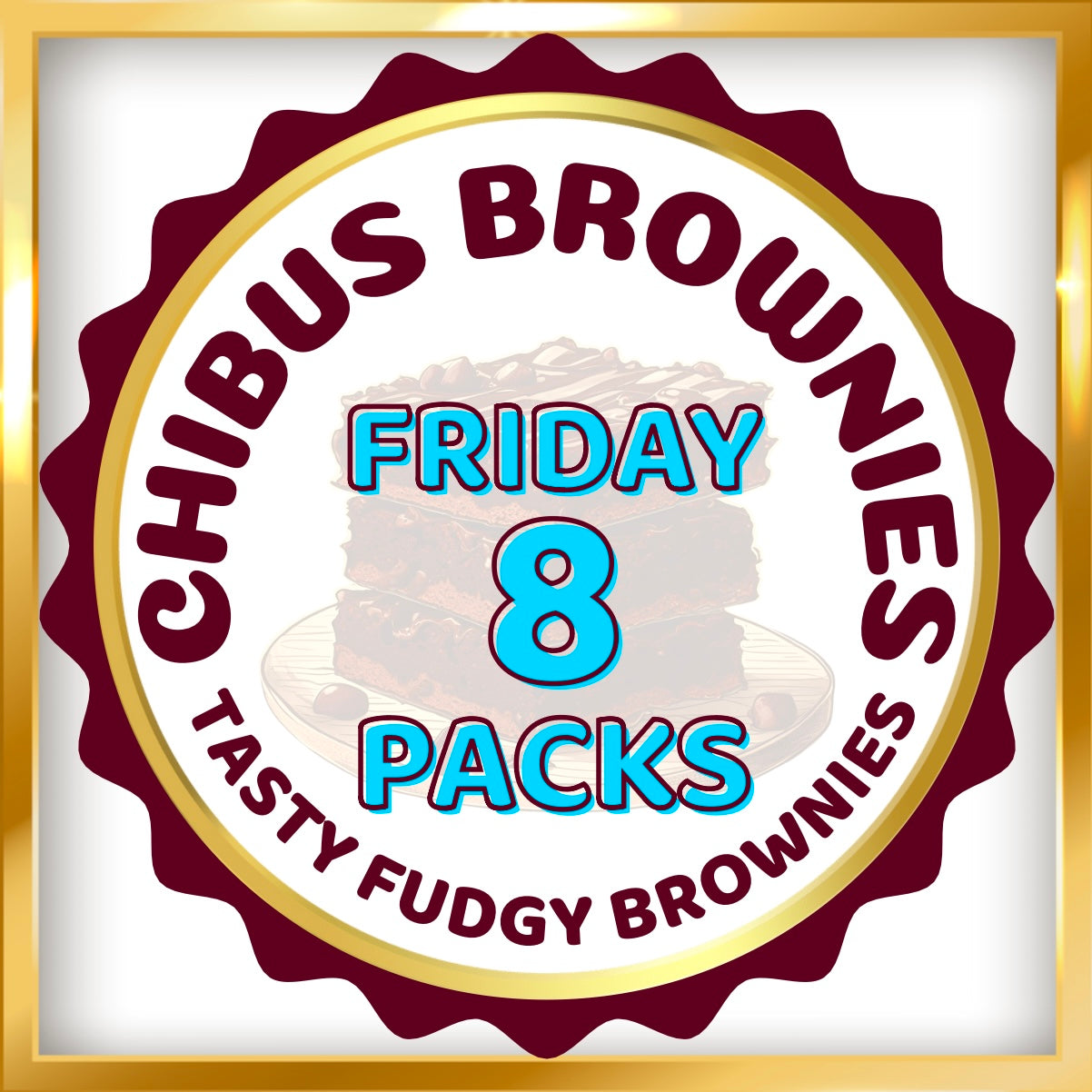 Friday 8 Pack Brownies