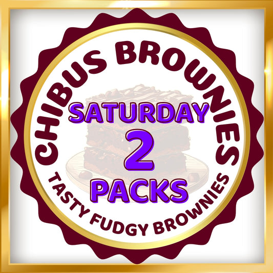 Saturday 2 Pack Brownies